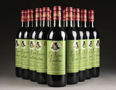 12 B LA ROSE PAUILLAC Pauillac 2002