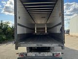 a truck that is parked in the parking lot