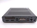 a black laptop with two different ports on it