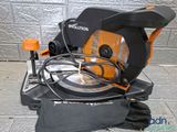 a picture of a circular saw on a tile floor