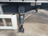 a close up of a truck with a door on it