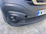 a close up of the front bumper of a car