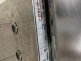 a metal door with a metal latch on it