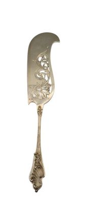 Couteau à tarte en argent, Poids : 121gr