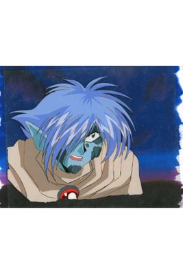 an image of a anime character with blue hair and a white face