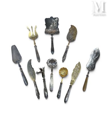 a lot of different types of kitchen utensils on a white surface