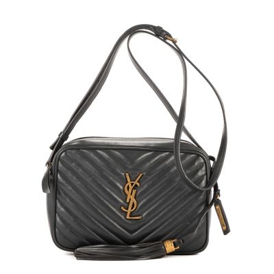 sac à bandoulière en cuir matelassé à motif Monogram de Saint Laurent