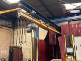 a large room with a lot of machines in it