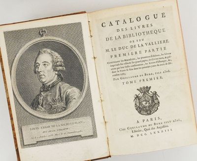 an old book with a picture of a man in a coat of arms