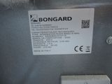 a sign on the back of a refrigerator that says bongard