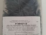a bag of blue wire on a white surface