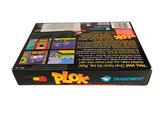 a box with a game inside of it on a white surface