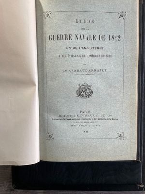 Etude sur la guerre navale de 1812 entre l'Angleterre et les…