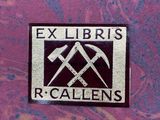 an image of a close up of a sticker on a wall