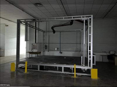 *Centre de découpe à chaud 4mx4m CNC modèle 424 * LOT VOLONTAIRE, FRAI