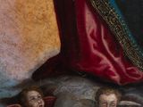 an image of a painting of a woman holding a child