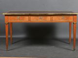 an image of a desk with two drawers on top of it