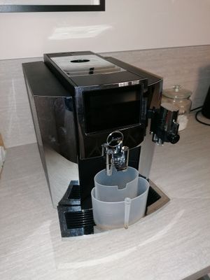 a coffee machine that is sitting on a counter