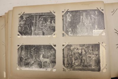 1 album avec 330 cartes reproduction d'œuvres d'Art (princip…