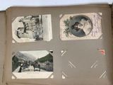 an old book with pictures of people on it