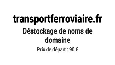 Nom de domaine transportferroviaire.