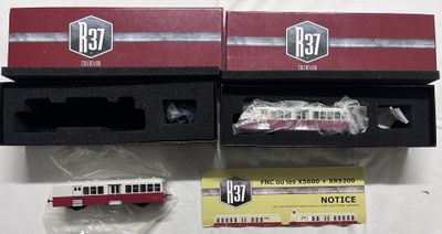 HO – R37 – Autorail et sa remorque X5625 ORLÉANS et XR9206 Réf HO04100 - Photo 1