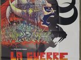 a movie poster for the film la guerre du demon