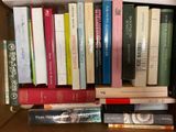 a lot of books that are sitting in a box