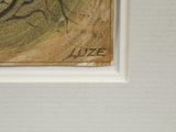 a picture of a painting on the wall of a room