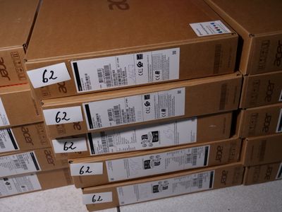 several boxes stacked on top of each other on the floor