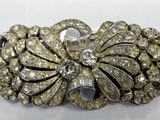 an image of a brooch with a lot of diamonds on it