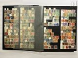 a book with a lot of stamps on it
