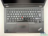 a close up of a laptop with a keyboard on it