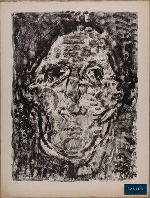 un dessin en noir et blanc d'un visage de femme