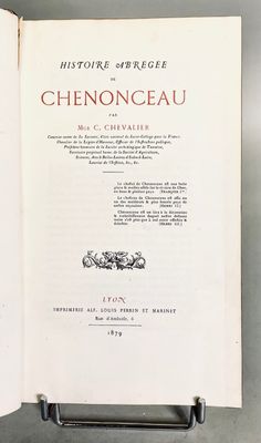 an open book with a picture of a man riding a horse