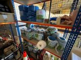 many items on the shelves in the store