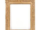 an old picture frame with a white background and a white background