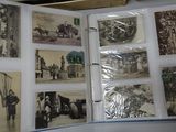 a book with a bunch of old photos on it