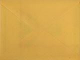 an envelope with a yellow envelope on a white background