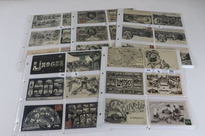 Limoges. Souvenir de Limoges.58 cartes.