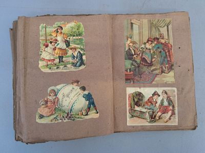 Album d'images chromo (en l'état). Fin XIXème - début XXème.