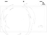 a drawing of a camera with a picture of a person on it