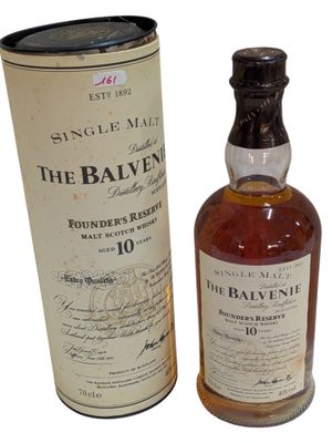 the balvenie 10 year old single malt scotch whisky