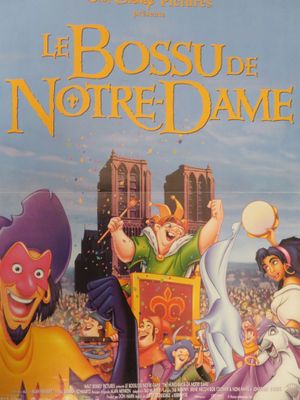 affiche française du film d'animation « Le Bossu de Notre-Dame »