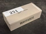 a box that is sitting on a table with a label on it