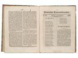 un vieux livre ouvert à une page où figure l'image d'un homme