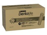 une boîte de produits d'hygiène dentaire sur fond blanc