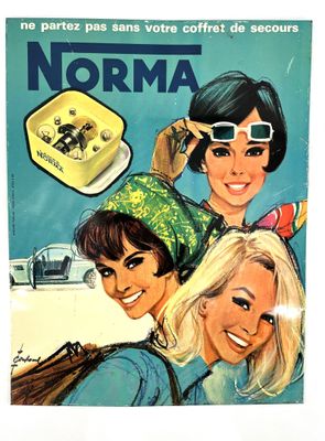 a poster of a group of women on the cover of a magazine