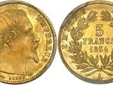 l'image d'une pièce d'or sur laquelle figure une tête de femme