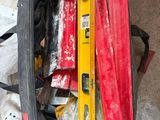 a piece of luggage that has been packed with tools